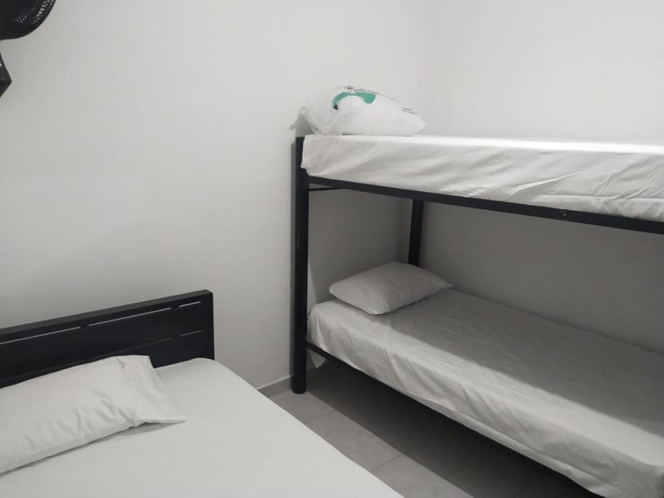 Bed, bunk bed
