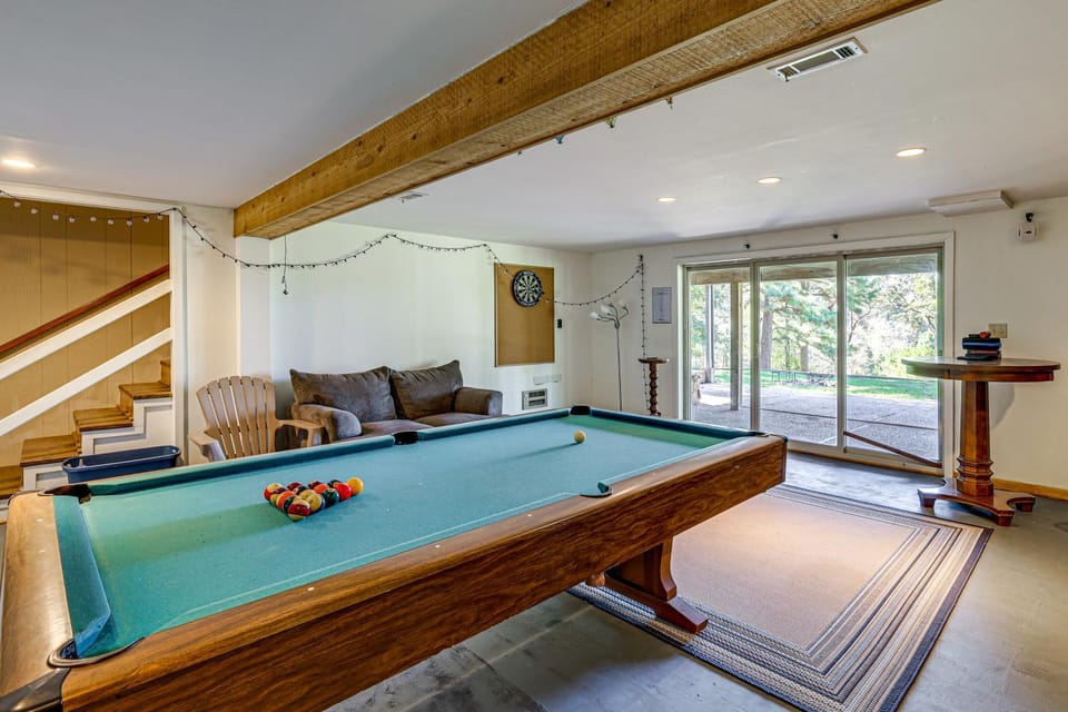 Direct Lake Access! Greers Ferry Home w/ Game Room House in Greers Ferry Lake