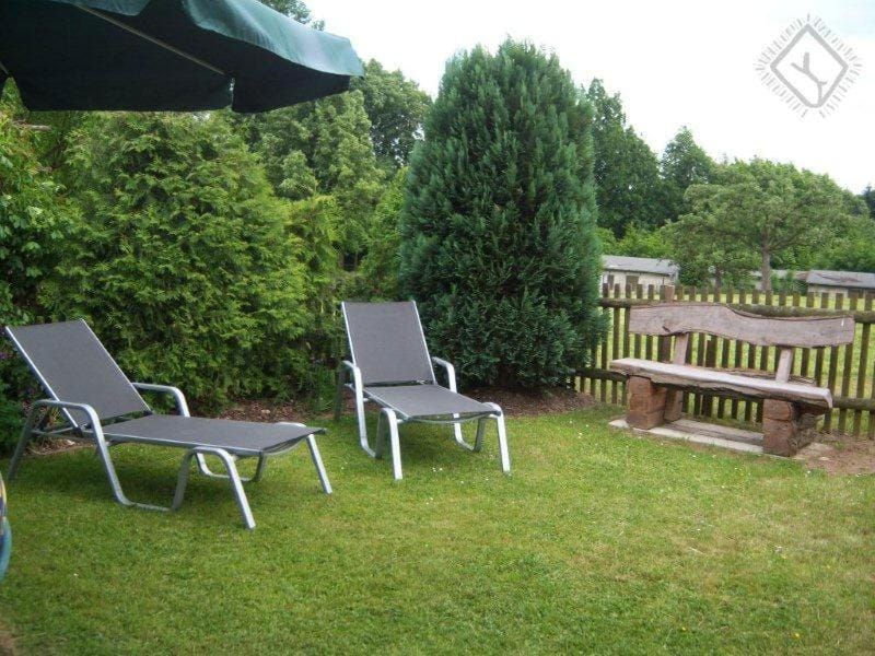 Property building, Garden, Garden view