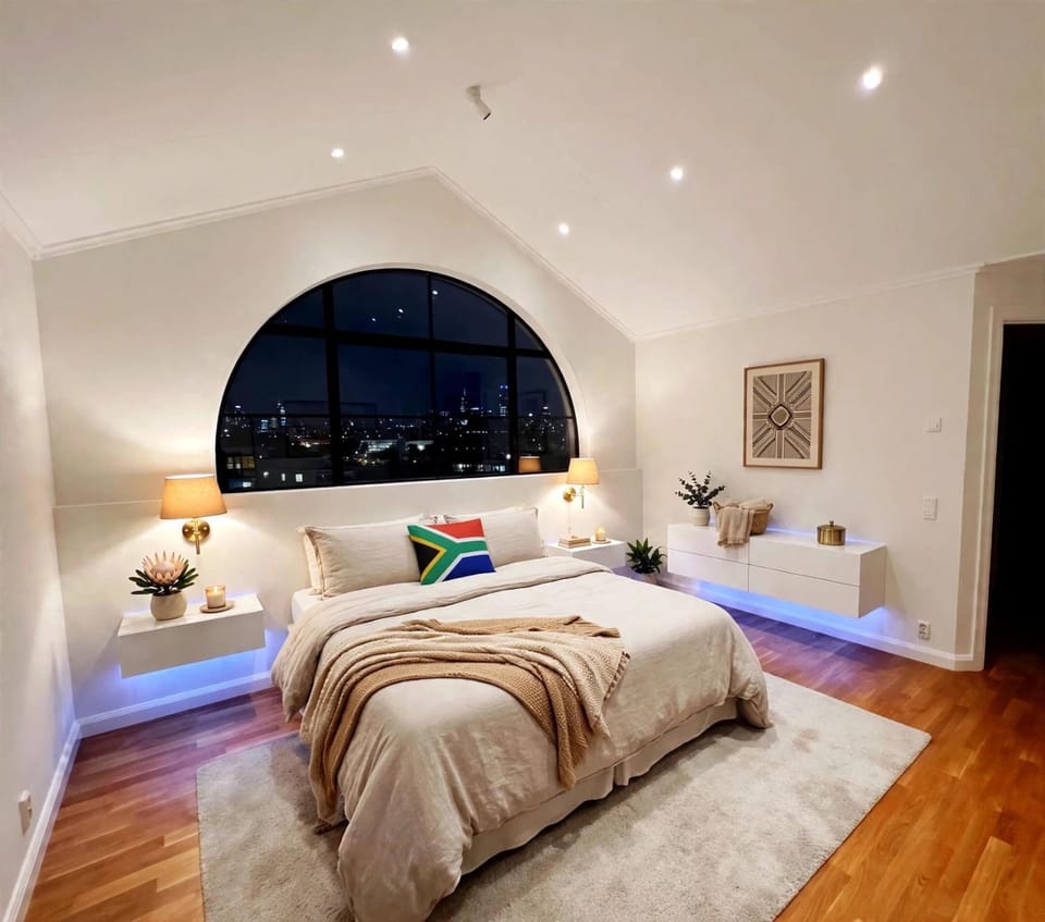 Photo of the whole room, Bedroom