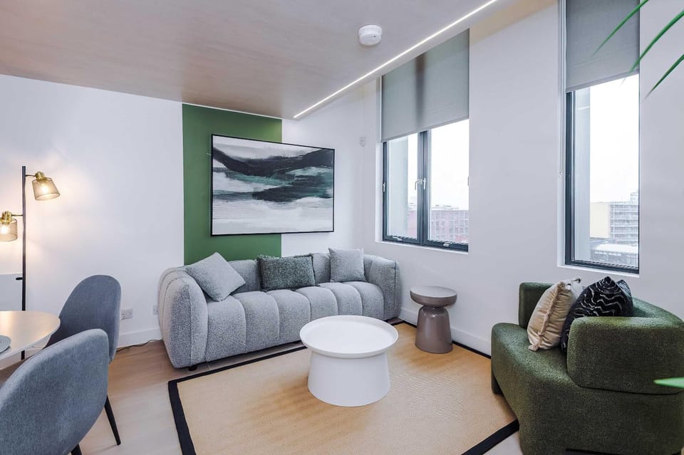 Cosy Manchester Apartment - Fast Wi-Fi & City Access Apartment in Salford