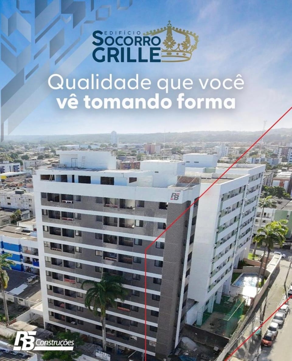 SG 302 - Apt novo, bem localizado, perto da UFPE. Apartment in Recife