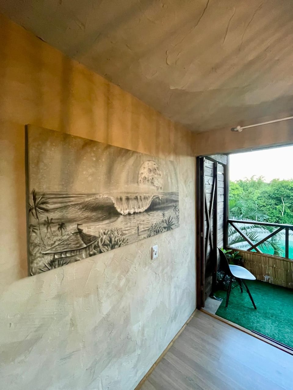 Jungle tattoo surf Nature lodge in Florianopolis
