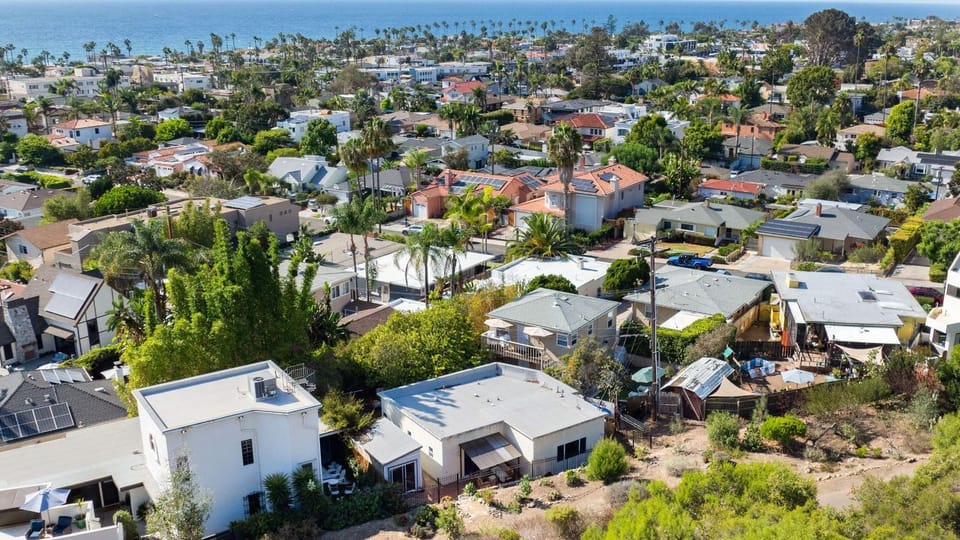 Bird's eye view, Sea view