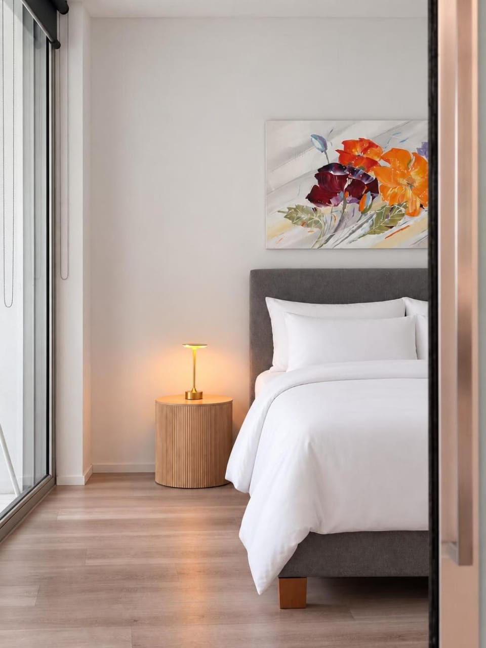 Bed, Decorative detail, Bedroom