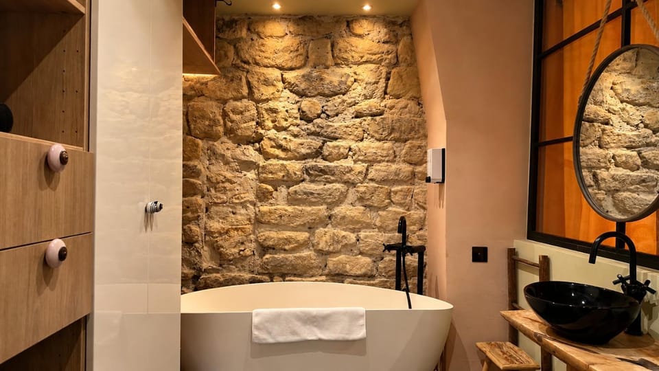 Bathroom, Bath, towels