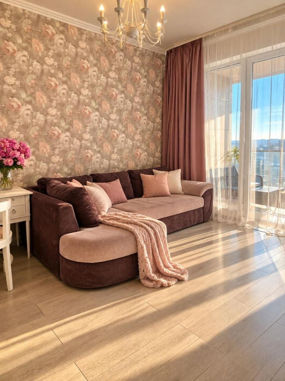 Апартаменти з терасою на 21 поверсі в будинку преміум класу Apartment in Kiev City - Kyiv