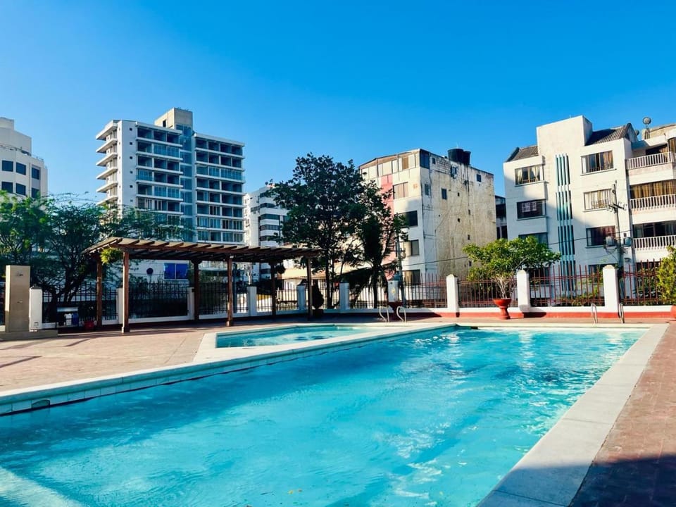 Property building, Day, Pool view, Swimming pool