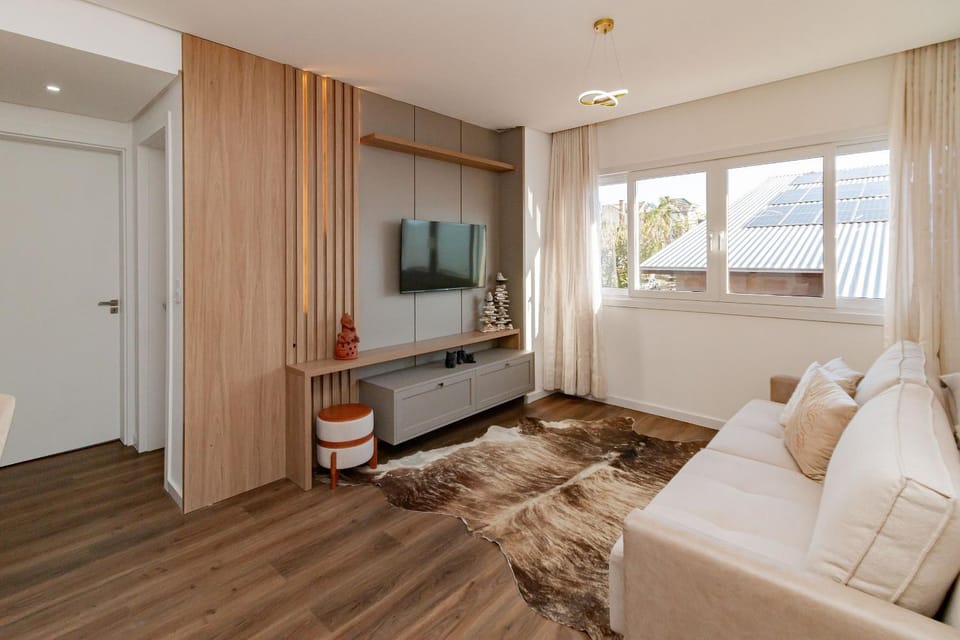 Apartamento Lindo na Várzea Grande - Com Sacada Apartment in Gramado