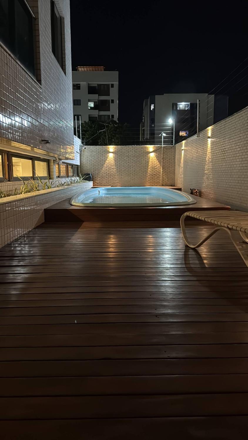 Flat em Cabo Branco a 150m do mar Apartment in João Pessoa