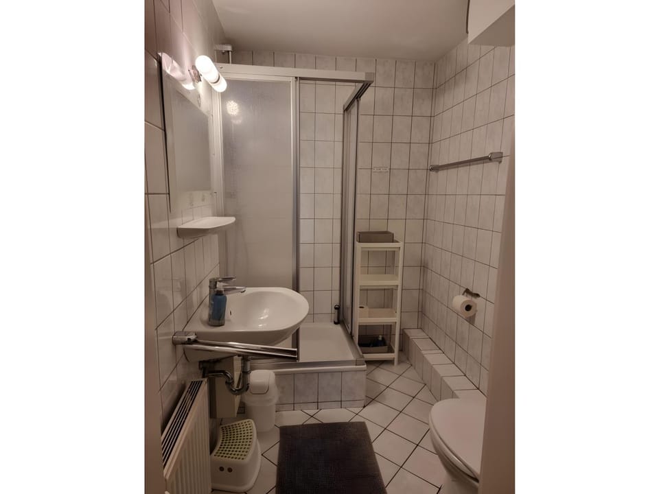 Bathroom, Living room