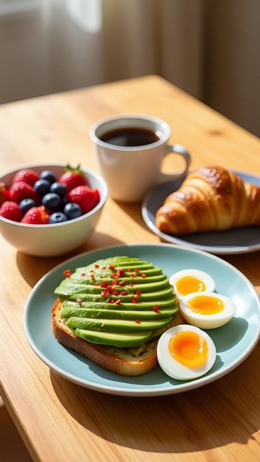 Food and drinks, Food, Breakfast, Continental breakfast