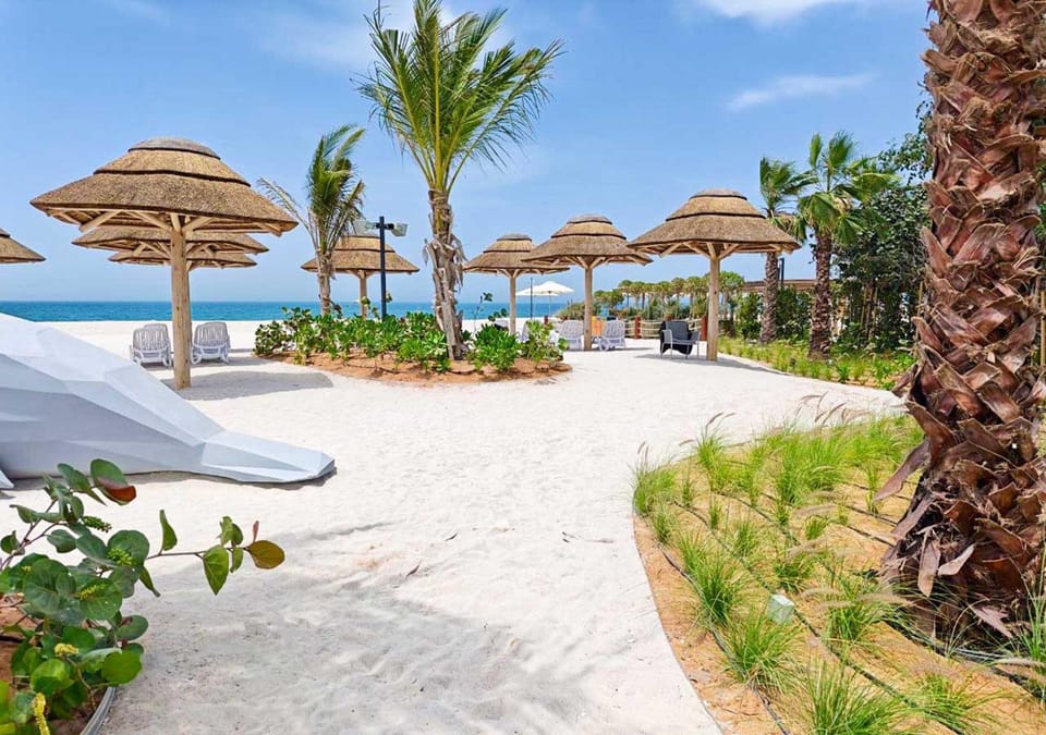 Natural landscape, Beach, Sea view, sunbed