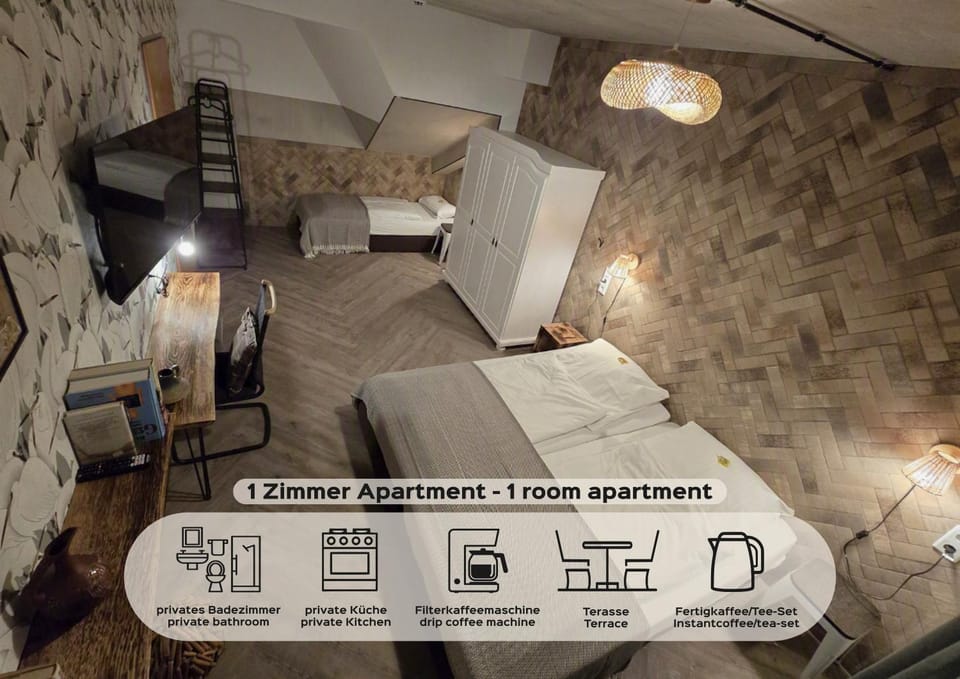 Photo of the whole room, Bedroom