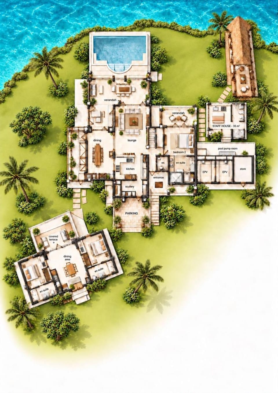 Eden Island Leisure Villas Villa in Africa