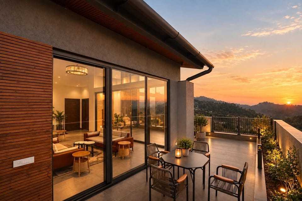 The Slate House Villa in Uttarakhand