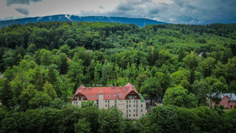 Property building, Natural landscape, Mountain view