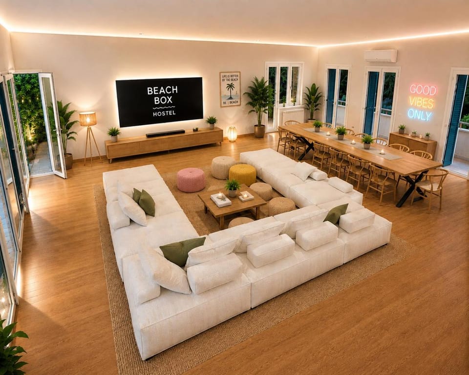 Communal lounge/ TV room, TV and multimedia, Living room, Seating area, Evening entertainment