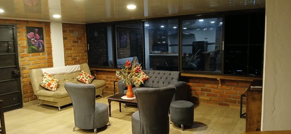 Night, Living room