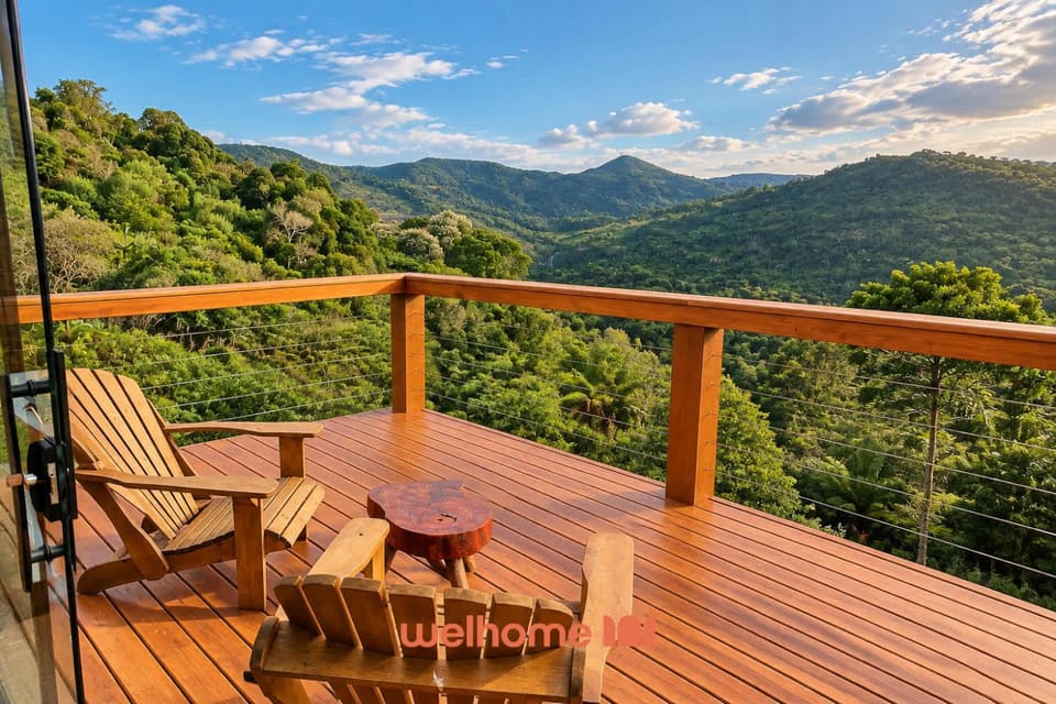 Cabana em Urubici com Banheira e Lareira House in State of Santa Catarina