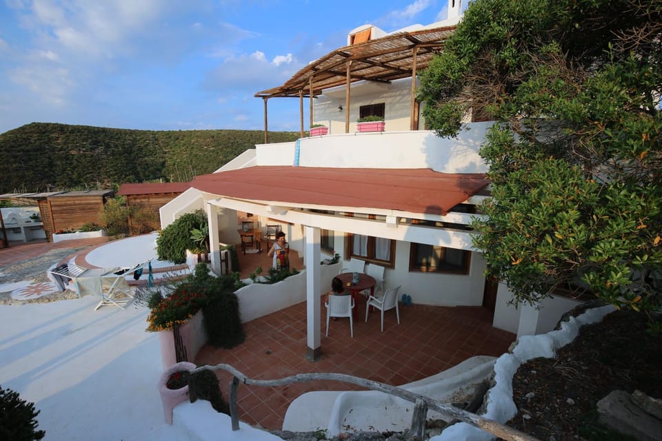 Property building, Patio