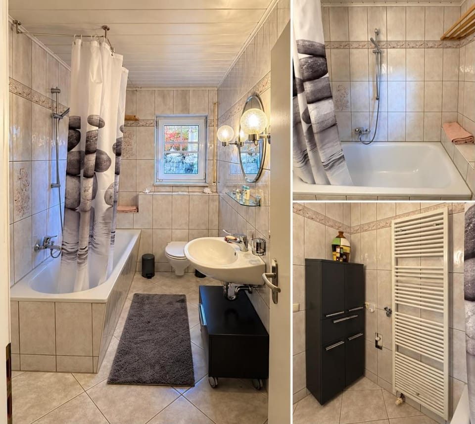 Shower, Bathroom, towels