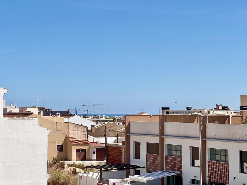 Rambla Beach Penthouse Sun Deck & Sea View Apartment in Pilar de la Horadada
