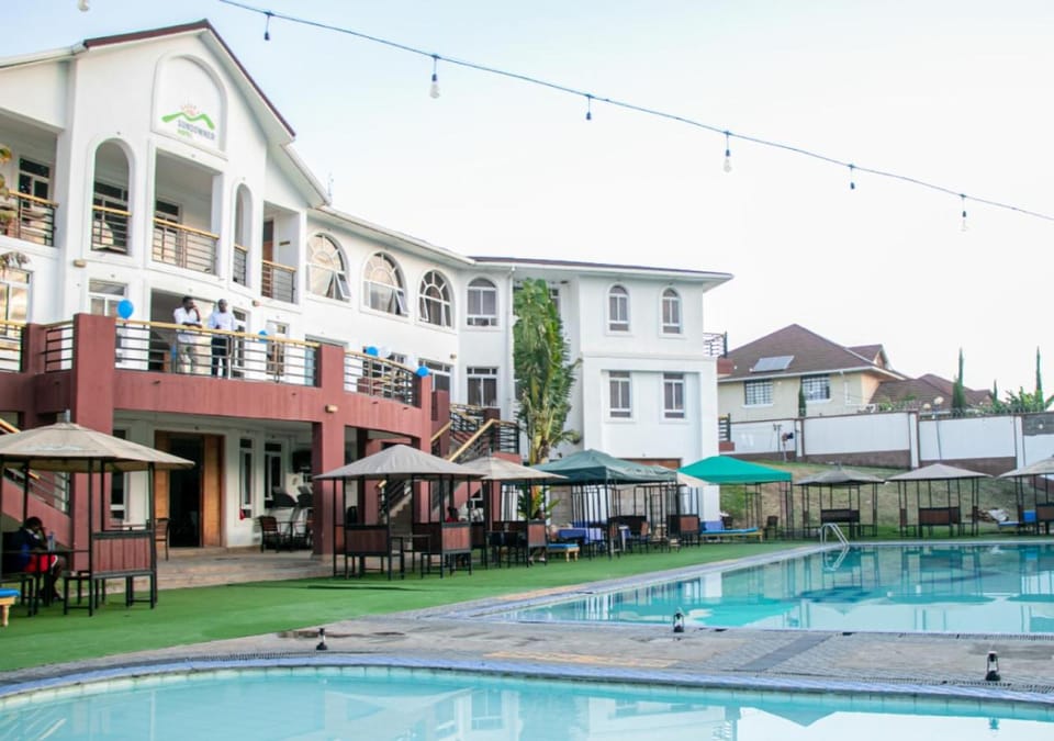 Property building, Swimming pool