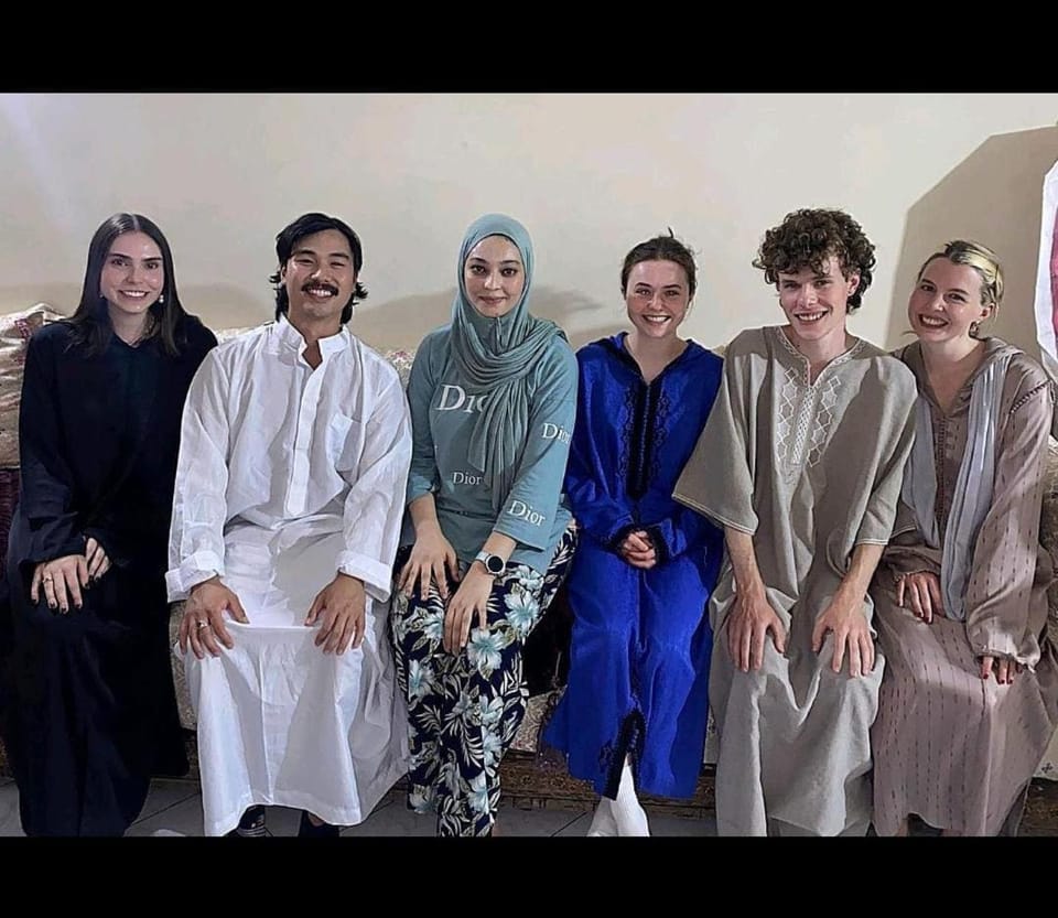 group of guests