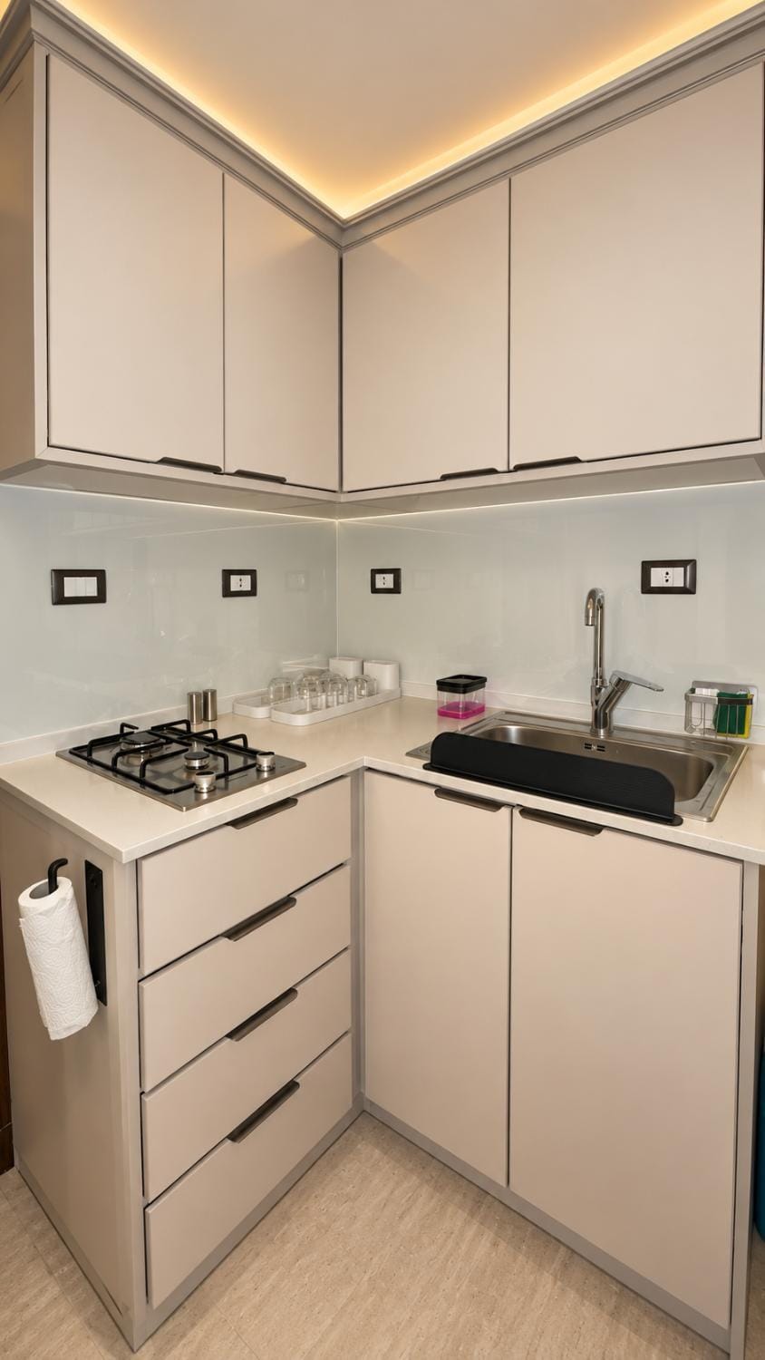 استوديو بإطلالة وجاكوزي Apartment in Africa
