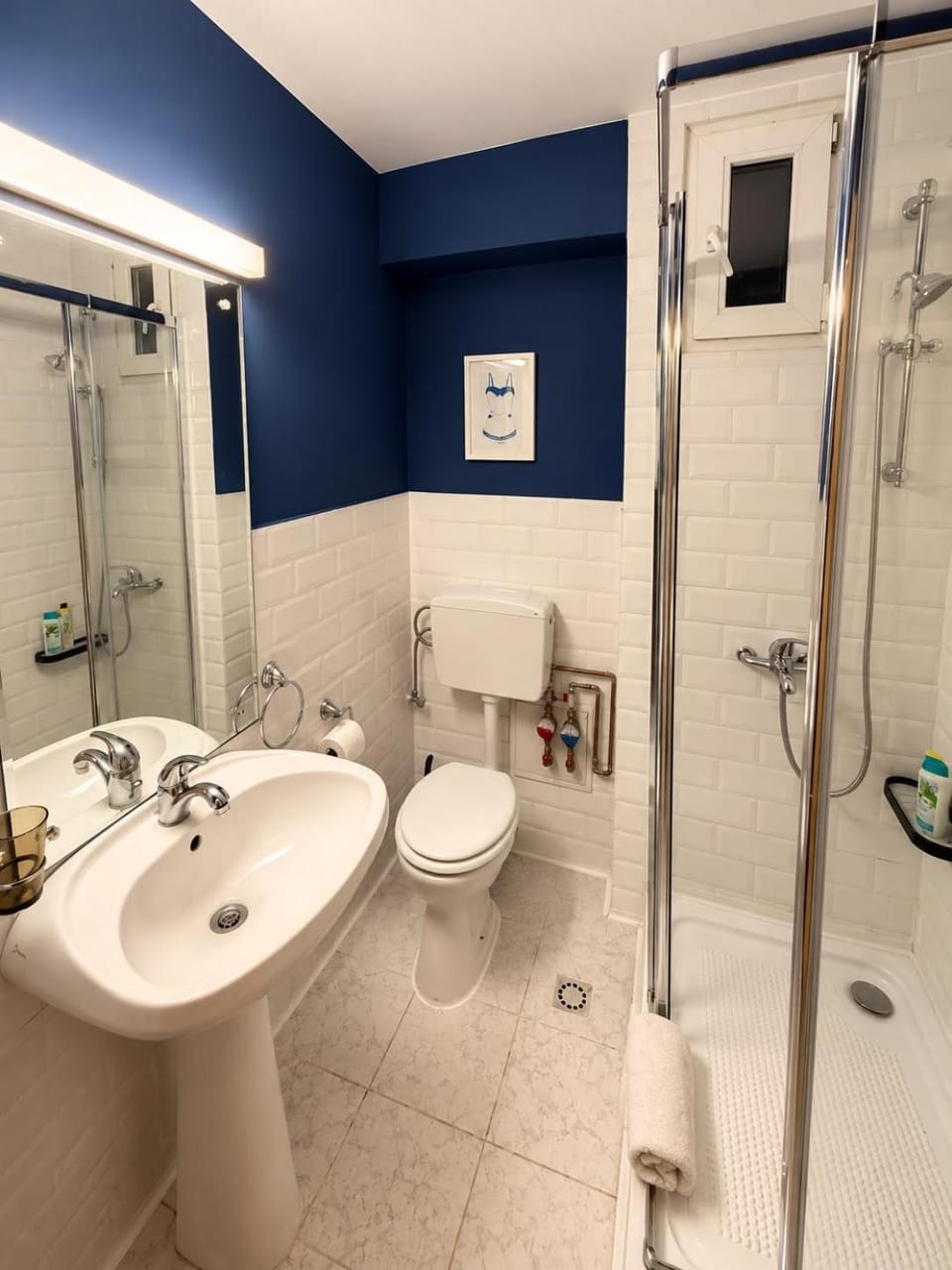 Shower, Toilet, Bathroom, towels