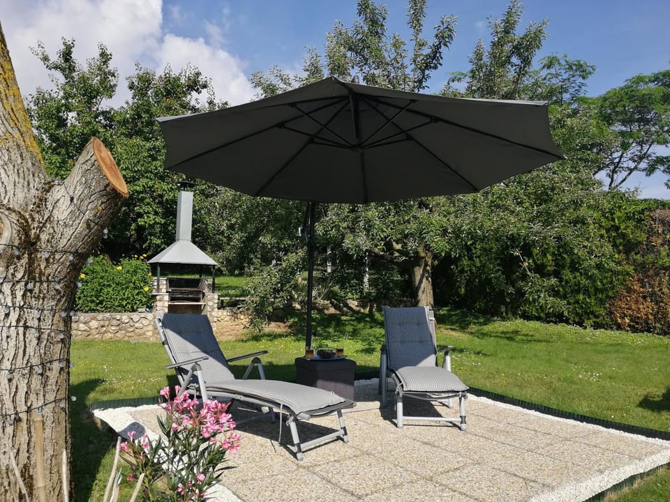 Day, BBQ facilities, Garden, Sunset, sunbed