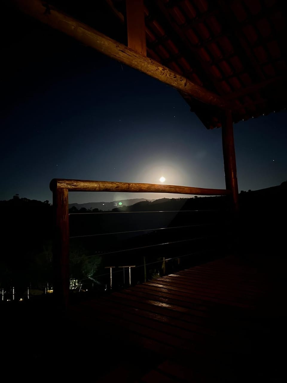 Night, Mountain view