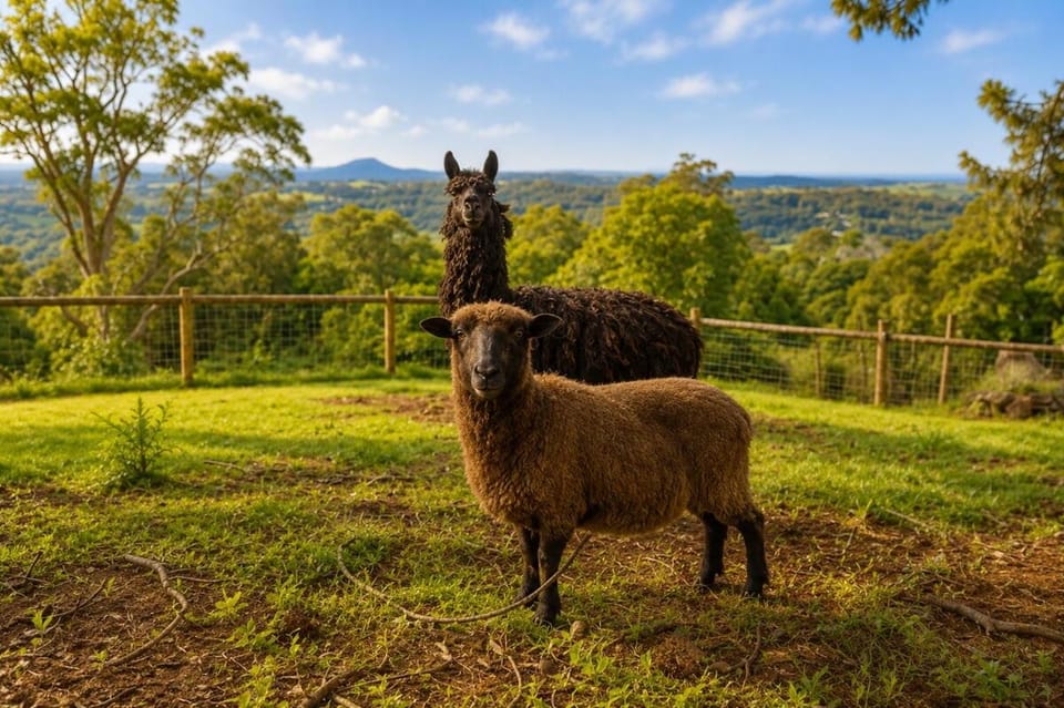 Brilliant Hinterland & Ocean Views - Farm Stay House in Mapleton