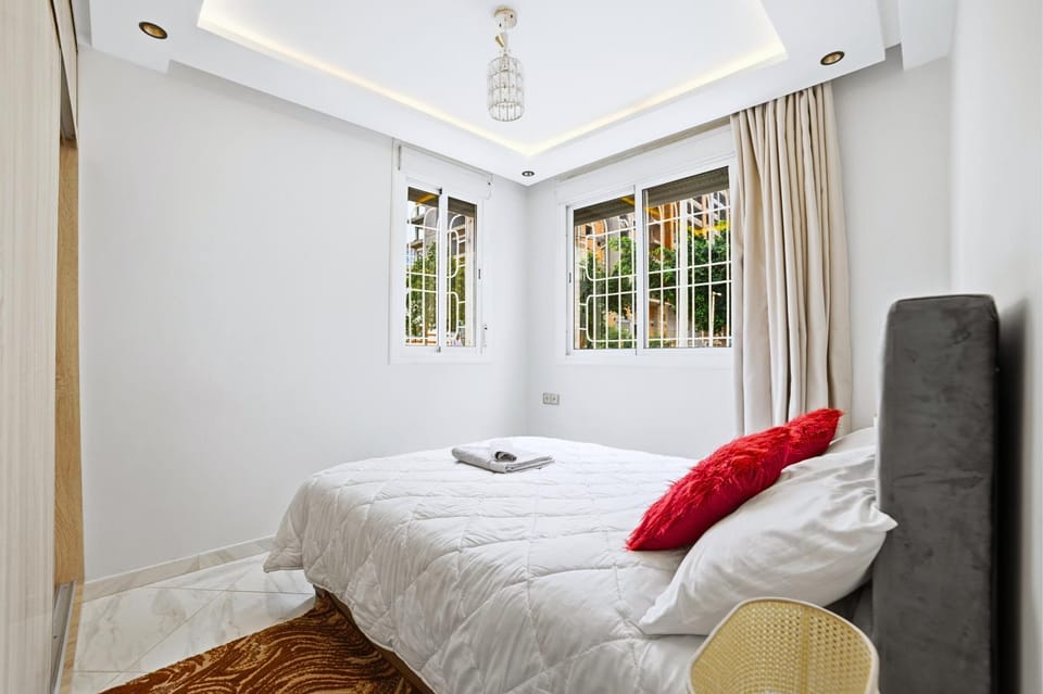 Elegant 2-Bedroom Apartment with AC, Fast WiFi & Free Parking Apartment in Agadir