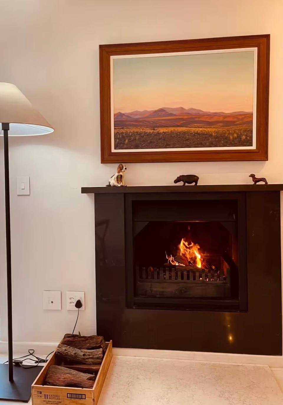 fireplace