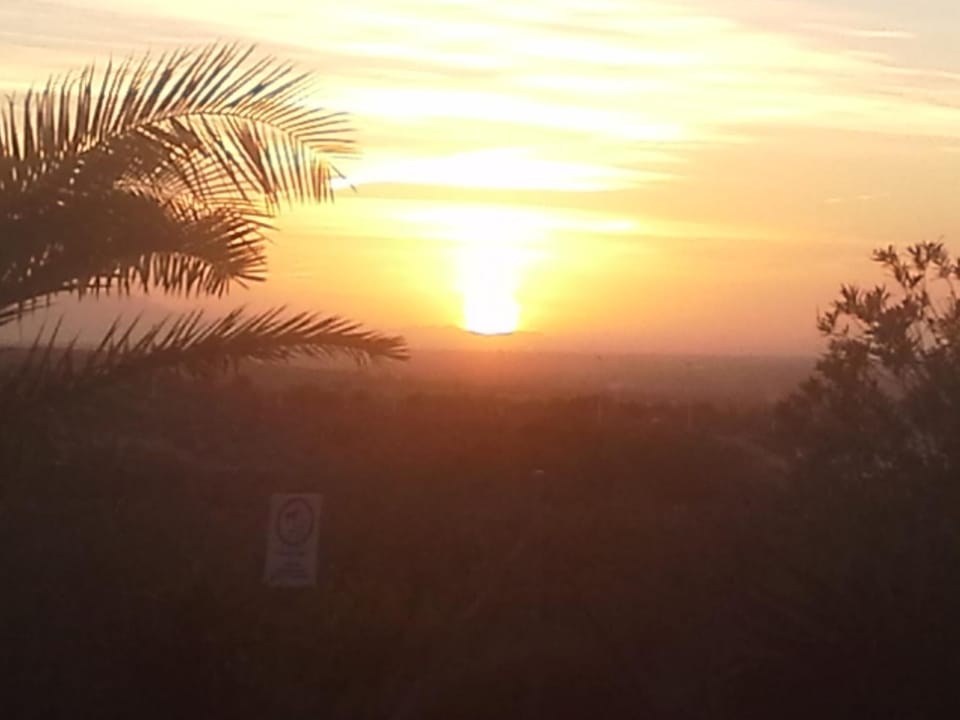 Property building, Sunset