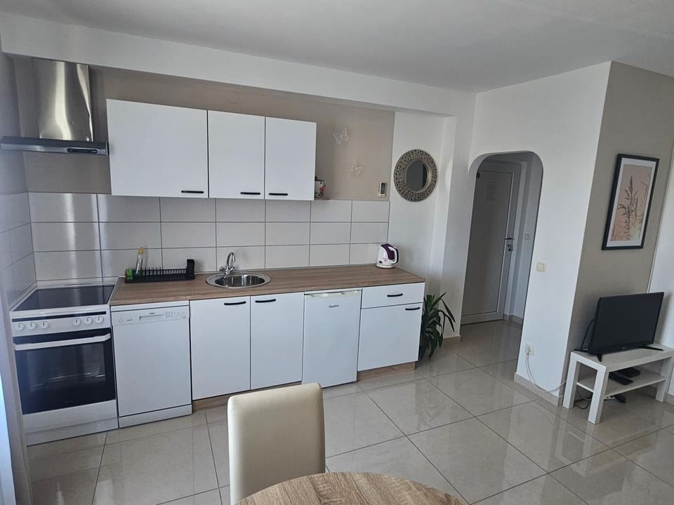 Kitchen or kitchenette, Dining area, dishwasher, oven, stove