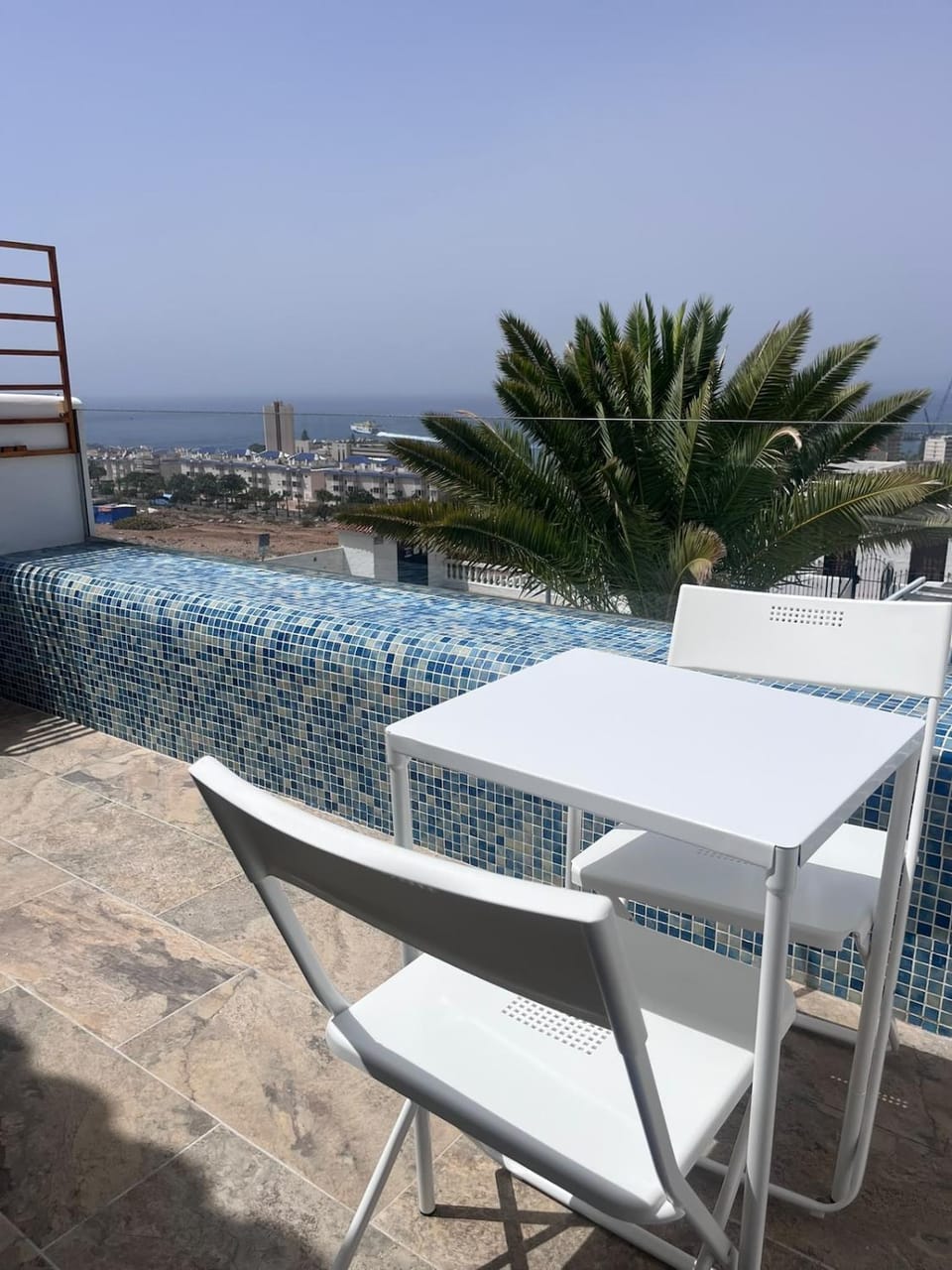 La Puerta Blanca, Terrace, sea view, Los Cristianos Apartment in Los Cristianos