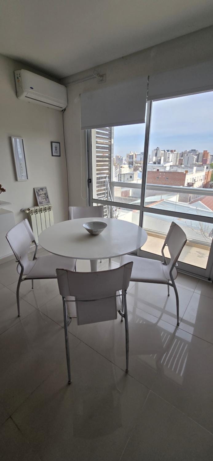 View (from property/room), Balcony/Terrace, Living room, Seating area, Dining area
