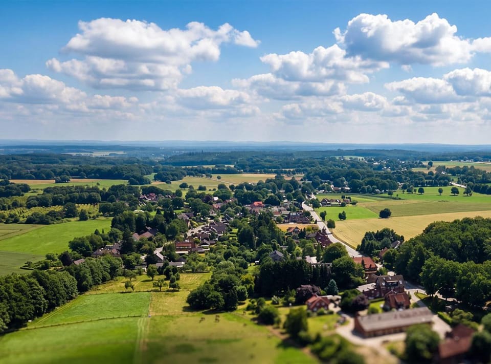 Nearby landmark, Day, Natural landscape, Bird's eye view, City view