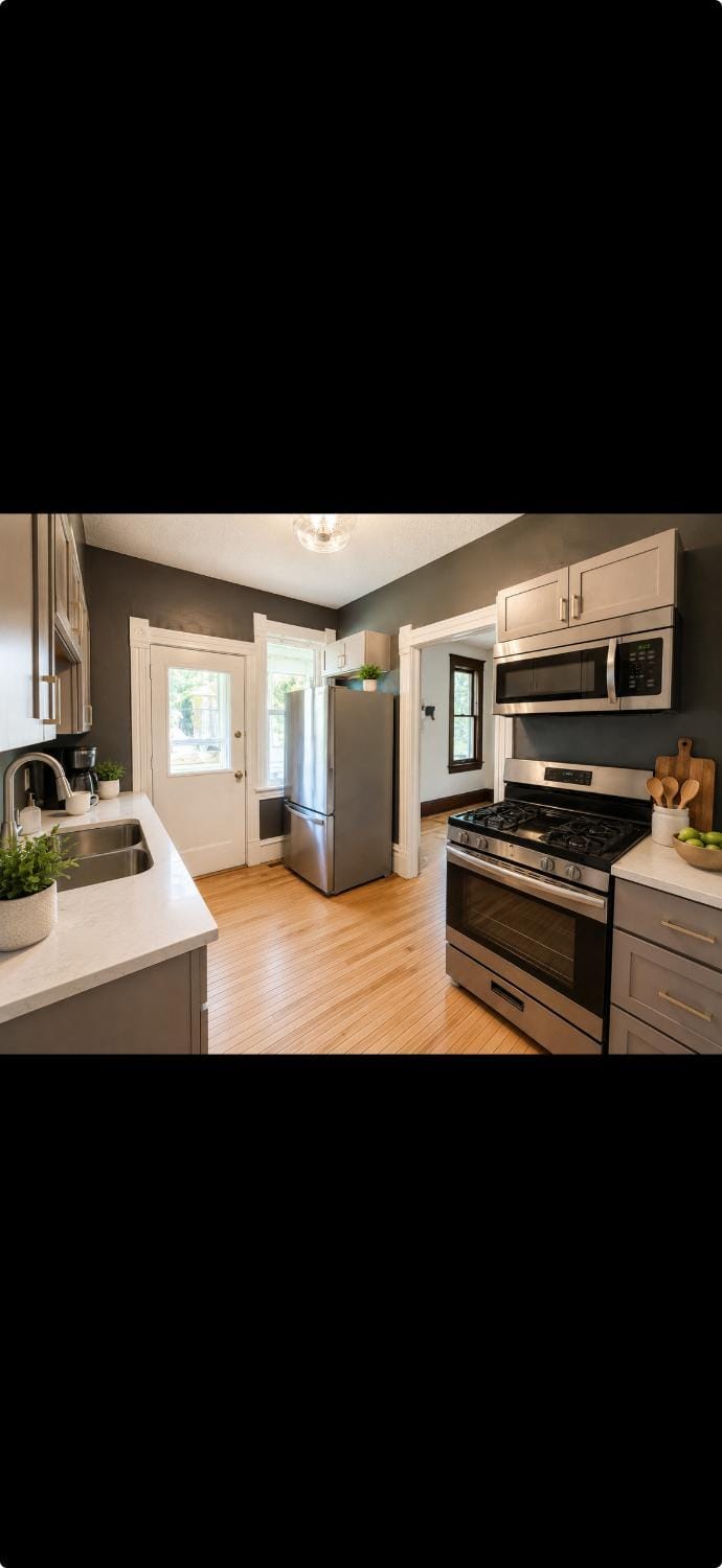 Kitchen or kitchenette, dishwasher, oven, pet friendly, stove