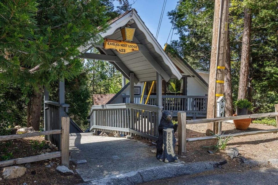 Lake Arrowhead A-Frame Fireplace & Foosball House in Lake Arrowhead