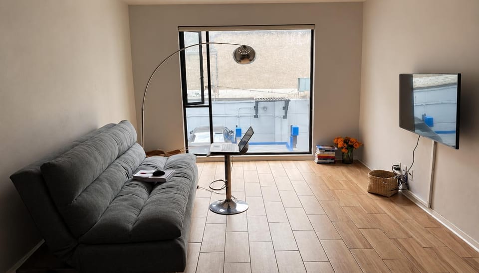 Departamento moderno con cocina equipada y bañera Apartment in Santiago de Queretaro
