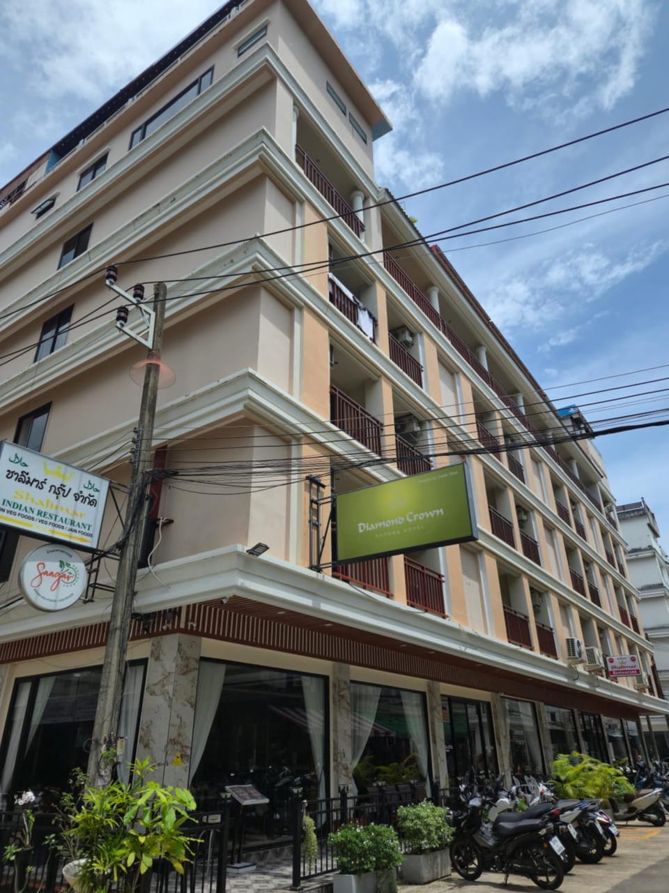 Property building, Day, City view, Street view, Location, Parking