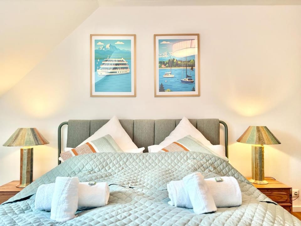 Prime location lake view maisonette Apartment in Starnberg