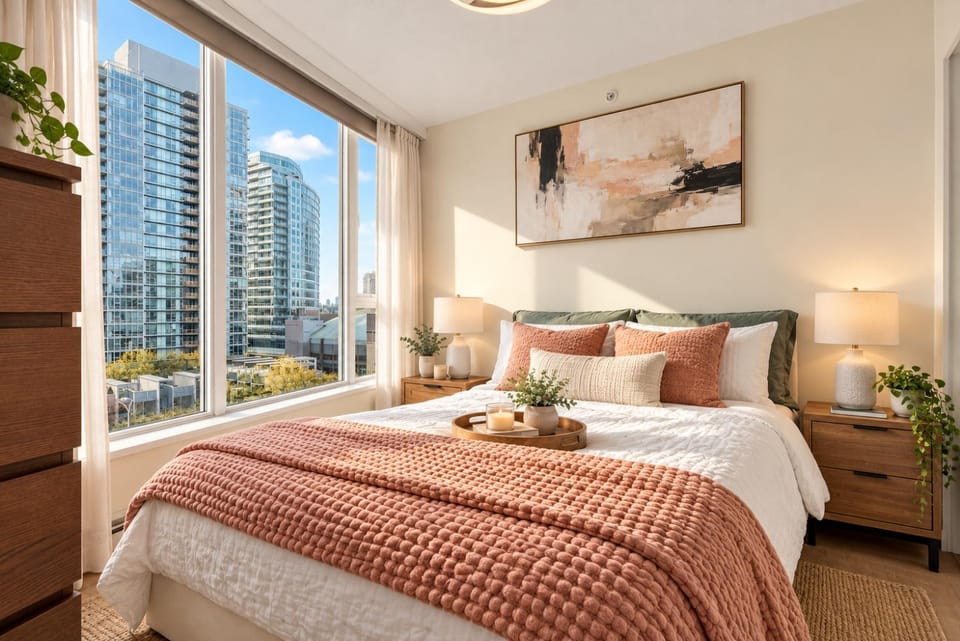 Keefer Place 2BR Skyline Stay Apartment in Vancouver