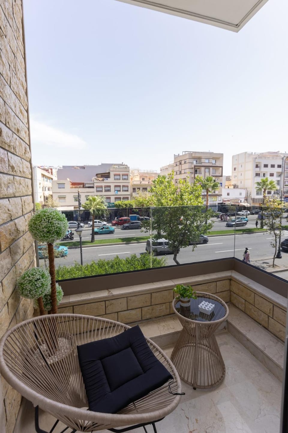View (from property/room), Balcony/Terrace, Seating area
