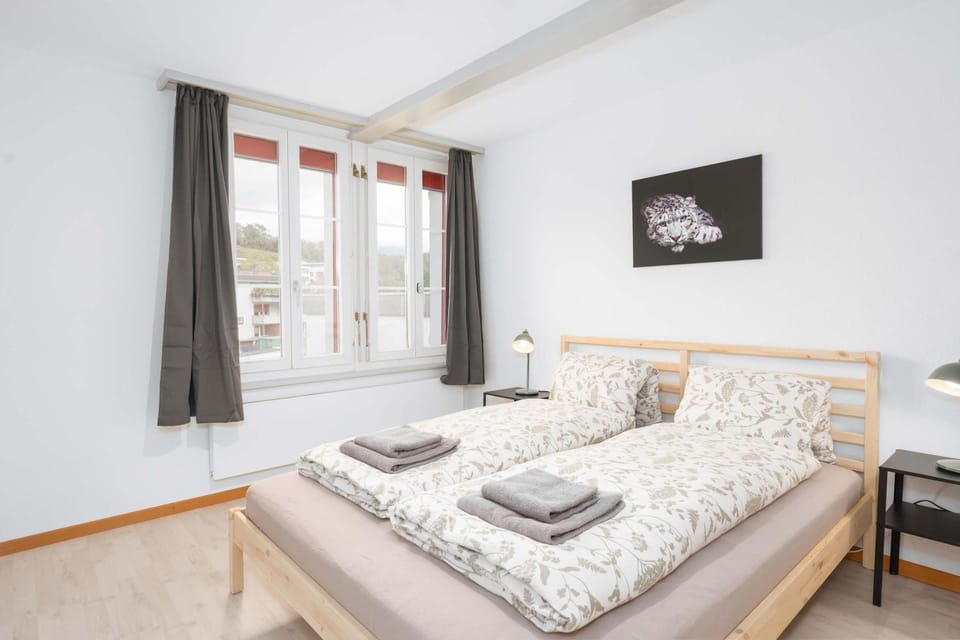 3BR Spiez Center Apt Parking & Balcony near Interlaken Apartment in Canton of Bern (Region)