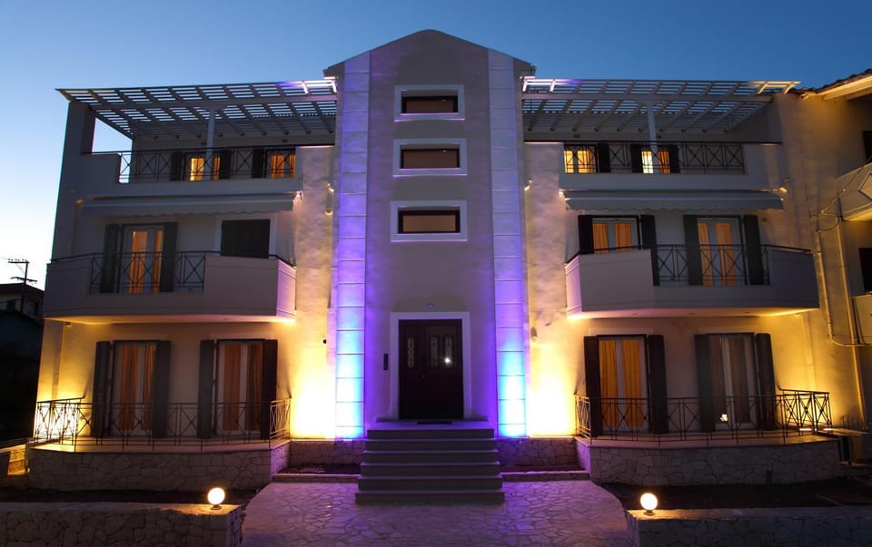 Property building, Sunset